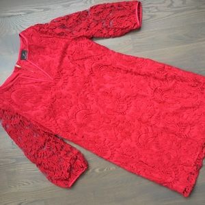 Adrianna Papell Lace Shift Dress